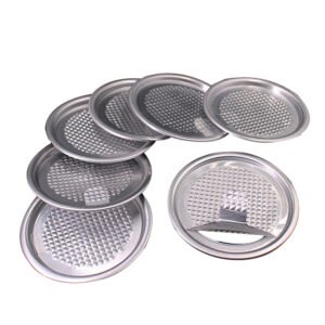 Aluminum sealing lids